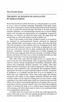 Tina Pereda Bazan - Scripta Mediterranea