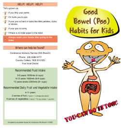 Good Bowel (Poo) Habits for Kids - Health A Z