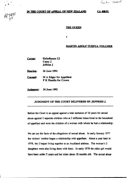Martin Adolf Tuiifua Vollmer Sentencing Notes (application/pdf)