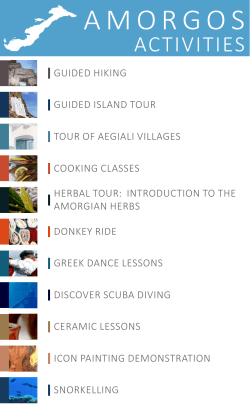 the activities information brochure here