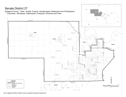 Map - Kansas Legislature