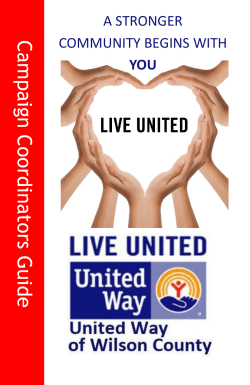 Employee Campaign Coordinator (ECC) Guide