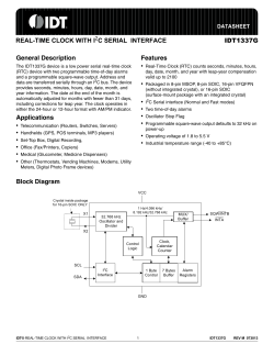 1337G Datasheet - Integrated Device Technology