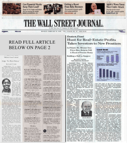 David Mitzner - RIDA Development Corporation