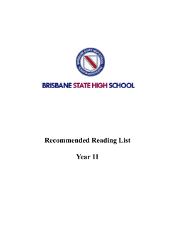 Year 11 - Brisbane State High School