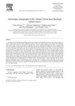 Anisotropic tomography of the Atlantic Ocean from Rayleigh surface