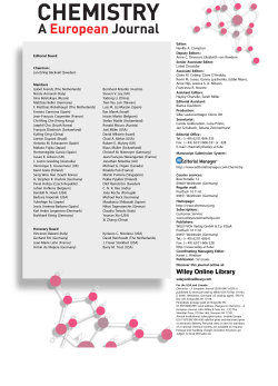 Masthead 2014 - Wiley Online Library