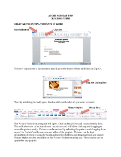ADOBE ACROBAT PRO CREATING FORMS CREATING THE