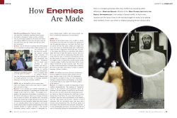 How Enemies Are Made - Max-Planck