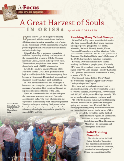 A Great Harvest of Souls - Intercede International