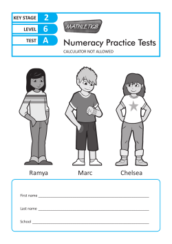 Numeracy Practice Tests