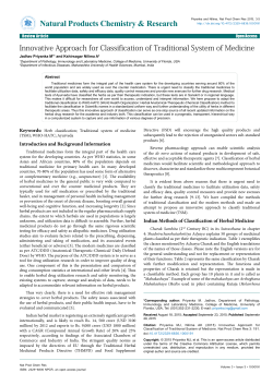 Innovative Approach for Classification of Traditional System of