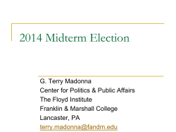 Election 2004 and Beyond