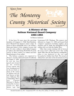 Company C, 194th Tank Battalion - Monterey County Historical Society