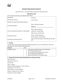 Hydrofluoric Acid - cchem.berkeley.edu