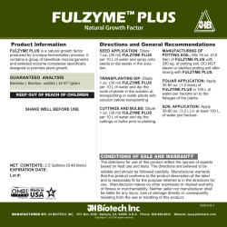 fulzyme&trade; plus