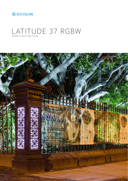 latitude 37 rgbw - Coolon LED Lighting