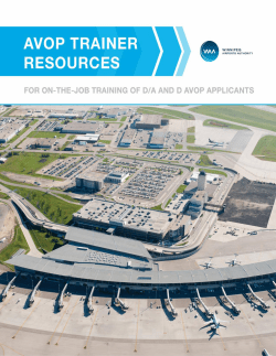 AVOP Trainer Resources - Winnipeg James Armstrong Richardson