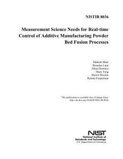 Measurement Science Needs for Real