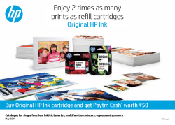 Enjoy 2 times as many prints as refill cartridges
