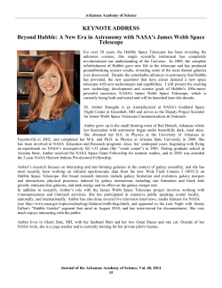 Keynote Speaker and Meeting Program