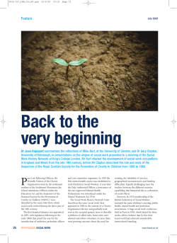 Back to the very beginning