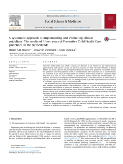 A systematic approach to implementing and evaluating clinical