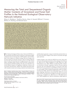 Measuring the Total and Sequestered Organic Matter Contents of
