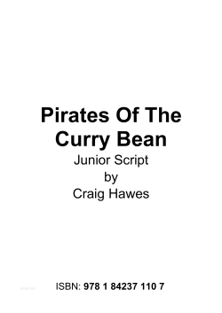 Pirates Of The Curry Bean Script