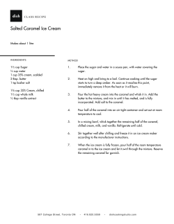 Salted Caramel Ice Cream