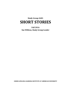 collection you can - OLLI at American University