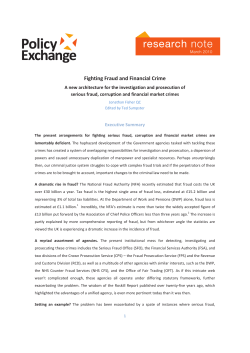 Read Publication - Policy Exchange