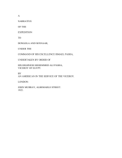 a narrative of the expedition to dongola and