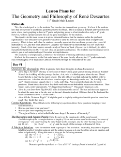 Descartes ML - Lesson Plans