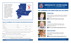DEMOCRATIC VOTER GUIDE
