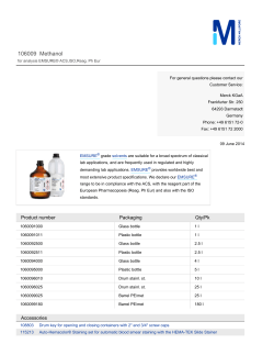 Methanol Merck