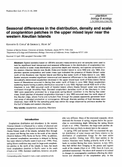 Plankton Biol. Ecol. 47(1)