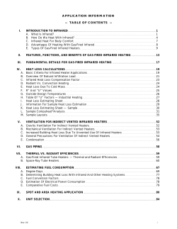 Infrared Heating Engineering Manual