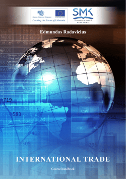 INTERNATIONAL TRADE