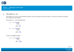 Harry &ndash; gefangen in der Zeit