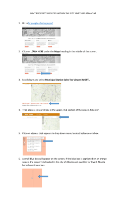 is my property located within the city limits