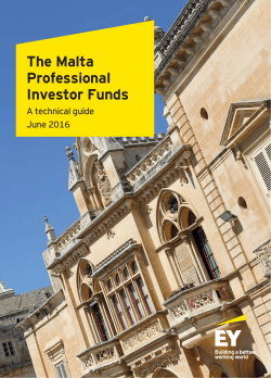 The Malta Professional Investor Funds