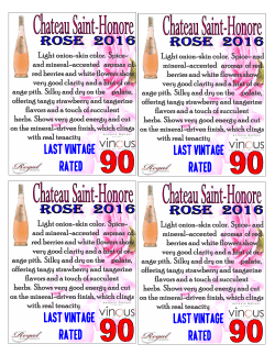 Light onion-skin color. Spice- and mineral