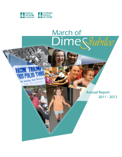 DimeJubilee - March of Dimes Canada