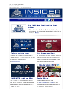 Tickets on Sale Now! Hat Scavenger Hunt 2015 NEPB to Air on ABC