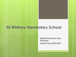 Eli Whitney Elementary School