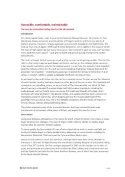 here - Steer Davies Gleave