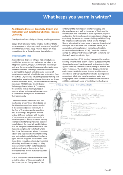 What keeps you warm in winter?