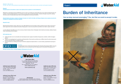 Burden of inheritance