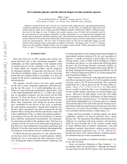 New neutrino physics and the altered shapes of solar neutrino spectra